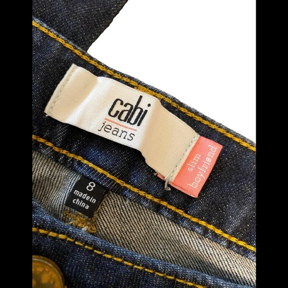 Cabi Jeans Slim Boyfriend Distressed - Picture 4 of 7